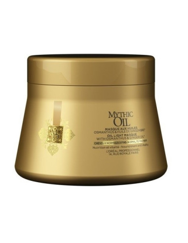 Nourishing mask for normal and fine hair L'Oreal Professionnel Mythic Oil Osmanthus &amp, Ginger Oil 200ml