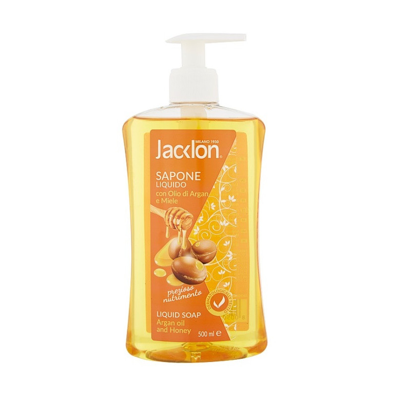 JACKLON Šķidrās ziepes, argan eļļa/medus, 500ml