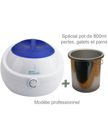 Vaxvärmare för 800 ml burkar eller 1000 ml varmt vax 150W