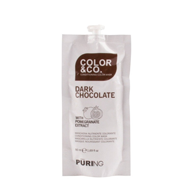 PŪRING COLOR&CO Cream-color  intense chocolate  50ml