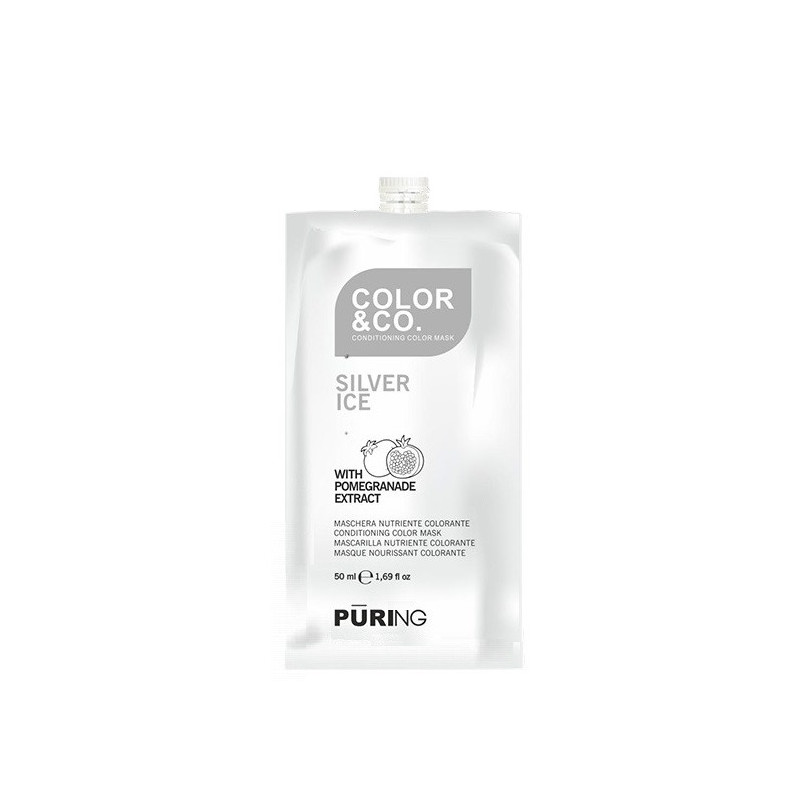 PŪRING COLOR&amp,CO Krēmkrāsa, sudraba 50ml