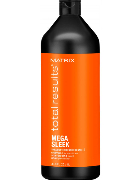 MEGA SLEEK SCHAMPO MED SHEASMÖR FÖR BRÄNNBART HÅR 1000ML