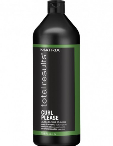 MATRIX TOTAL RESULTS CURL PLEASE JOJOBA OIL CONDITIONER FOR NURTURED CURLS 1000ML