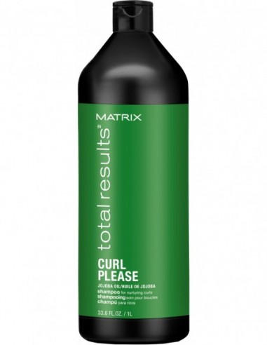 MATRIX TOTAL RESULTS CURL PLEASE JOJOBA OIL SHAMPOO FOR NURTURED CURLS 1000ML