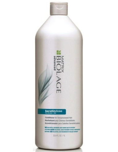 BIOLAGE KERATINDOSE CONDITIONER FOR OVER-PROCESSED HAIR 1000ML