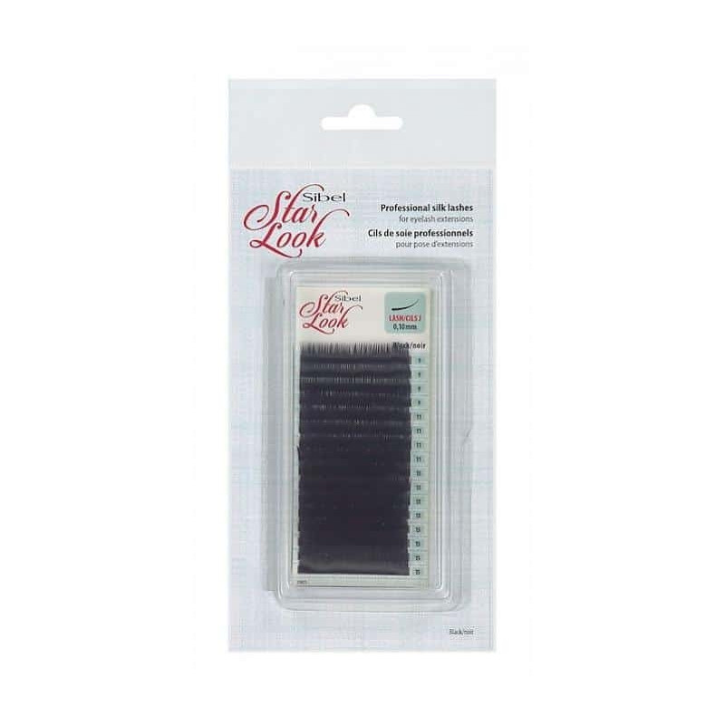 Eyelash extensions StarLook(J curve),0.15mmx15mm,1set,3g.