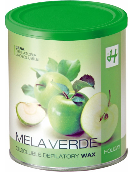 HOLIDAY PERFETTA Hårborttagningsvax (Grönt äpple) 800ml