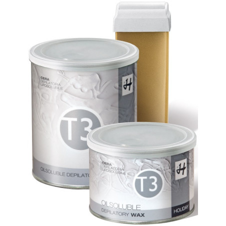 HOLIDAY T3 Vax för epileringspatron (naturlig) 100ml
