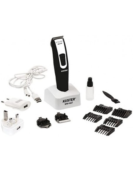 KUSTER Hårtrimmer TURBO LITHIUM, för skägg/design, titan/keramik