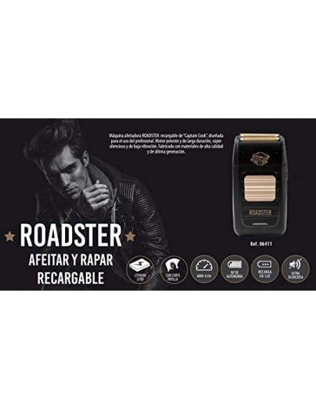 Rakapparat ROADSTER CAPTAIN COOK med batteri