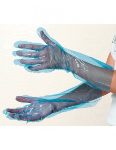 Disposable gloves, polyethylene, 50 pcs.