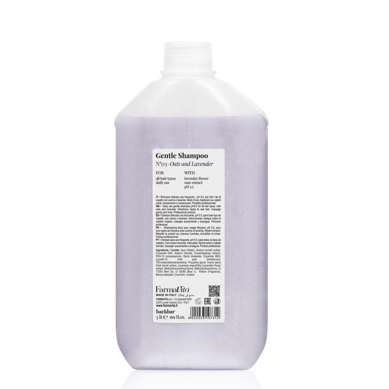 backbar N°03 Milt schampo 5000ml