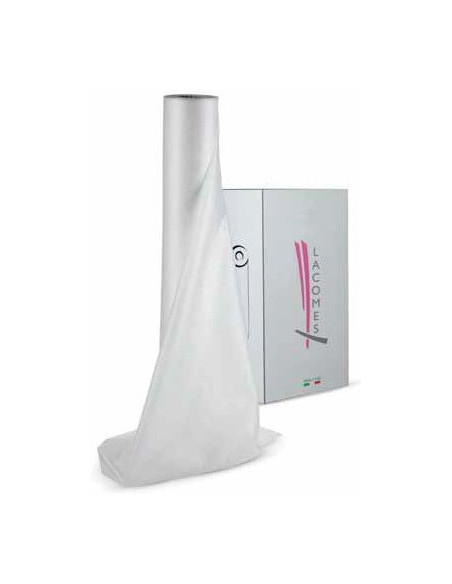 Dagbäddsöverdrag i rulle, non-woven, vitt, 60 cm x 100 m