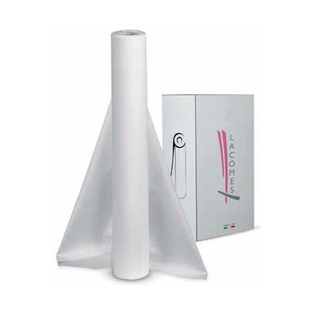 Dagbäddsöverdrag i rulle, papper+polyeten, 60 cm x 50 m