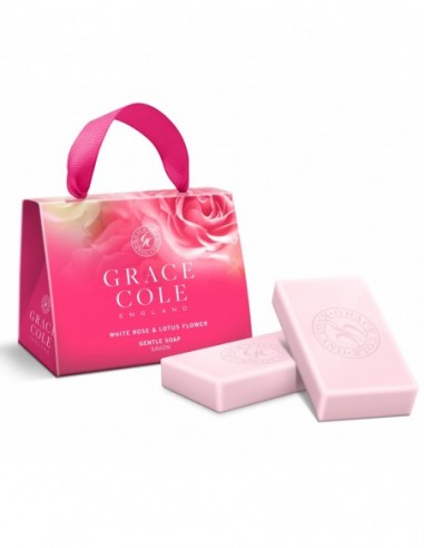 GRACE COLE Soap White Rose / Lotus Flower 2x75g