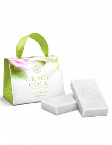 GRACE COLE Soap Lily &amp, Verbena 2x75g