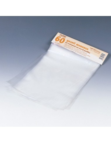 Gloves for paraffin baths, polyethylene, disposable 60 pcs.