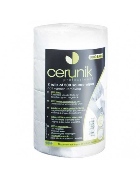 Nagellacksborttagningsservetter 2 rullar/1000 st.