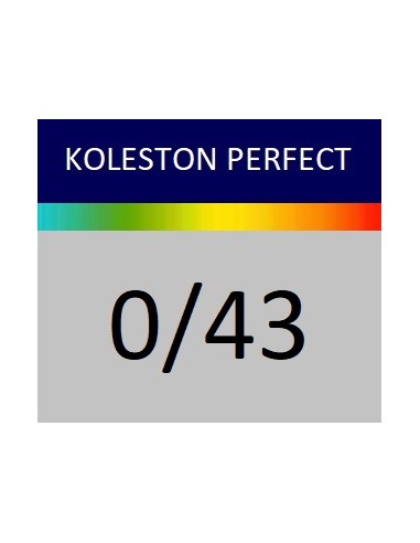 Koleston Perfect ME+ permanent hair color 0/43 KP ME+ SPECIAL MIX 60ml