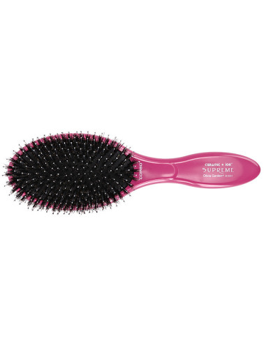 Olivia Garden Hairbrush Ceramic + Ion Supreme Combo, pink