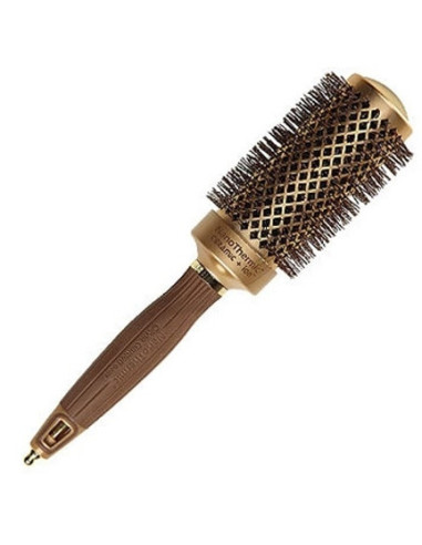 Thermal brush OLIVIA GARDEN NANOTHERMIC THERMAL BRUSH, ceramic, nylon, with ionic, antistatic, Ø 44mm