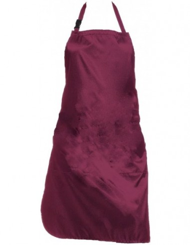 Apron CHARM, polyester, burgundy