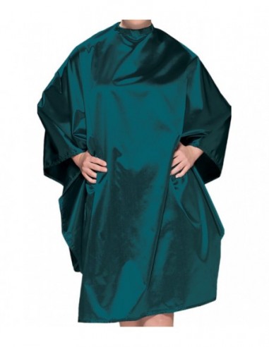 Cape CHARM polyester, with Velcro, turquoise, 137x150cm