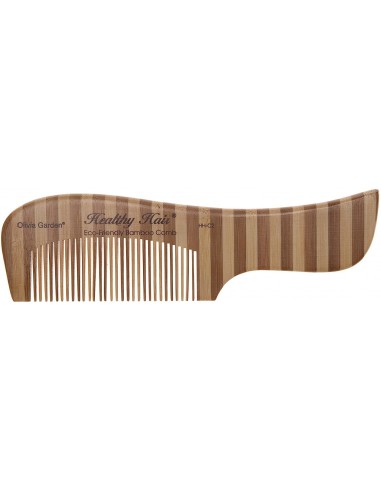 Olivia Garden Healthy Hair Eco-Friendly Comb № HH-C2. | Bamboo