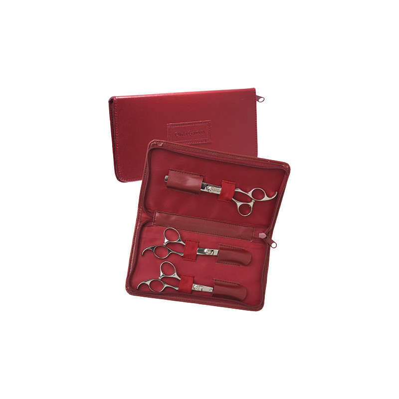 OLIVIA GARDEN Red Pouch for 3 shears