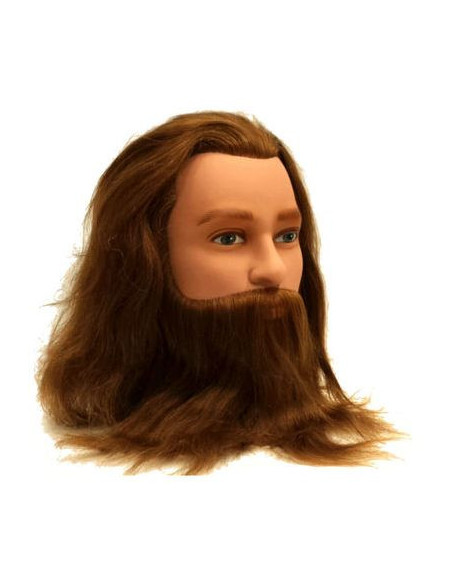 Skyltdocka Leif, man, 100 % naturligt hår, 20-25 cm
