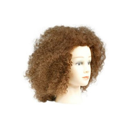 Skyltdocka Guliana, 100% naturligt hår, lockigt, 25-30 cm