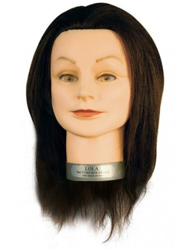 Skyltdocka Lola, 100% naturligt hår,...