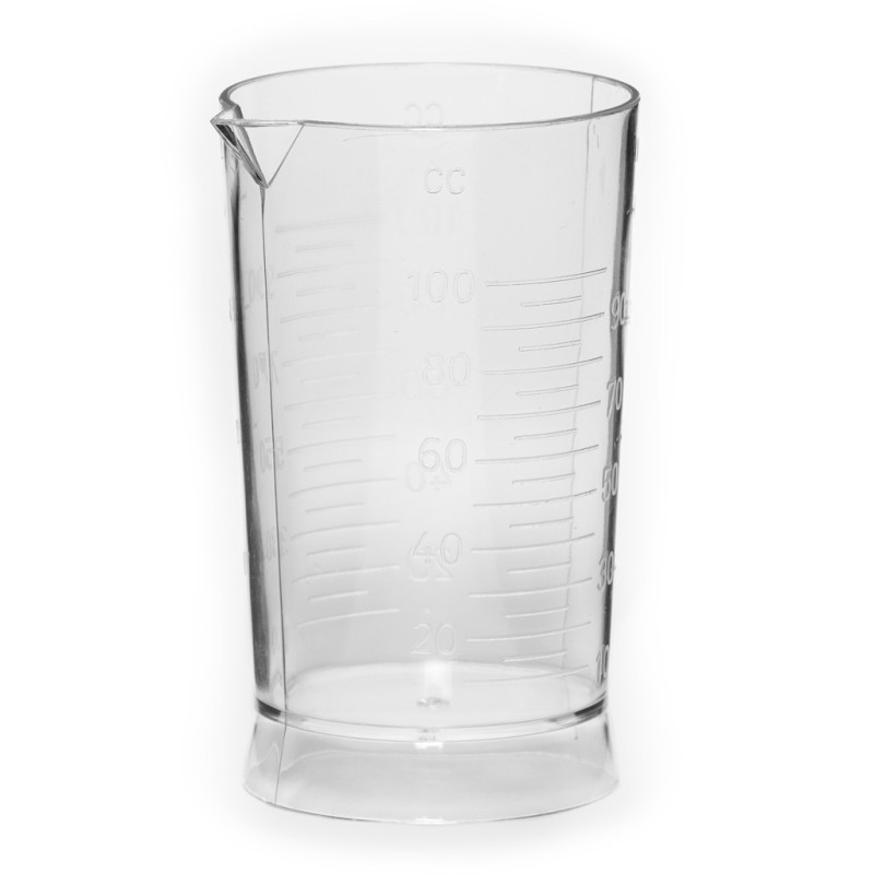 Mätkopp, transparent 100ml