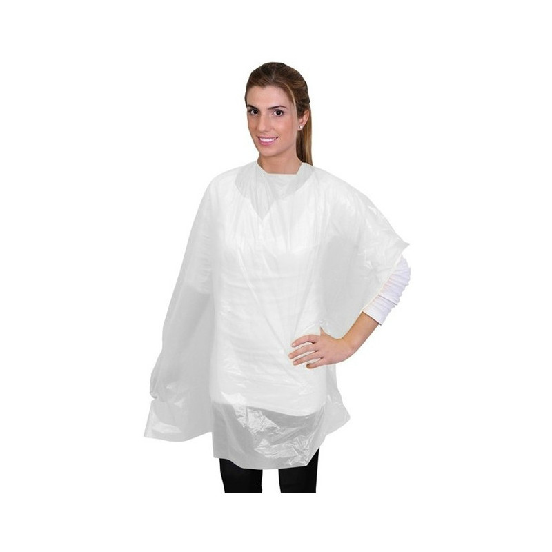 Hårfärgningsmantel, engångs, lång,...