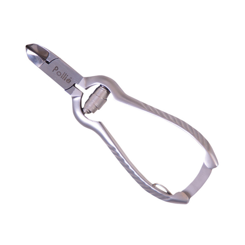 Pedikyrtång, rostfritt stål, matt, 14 cm
