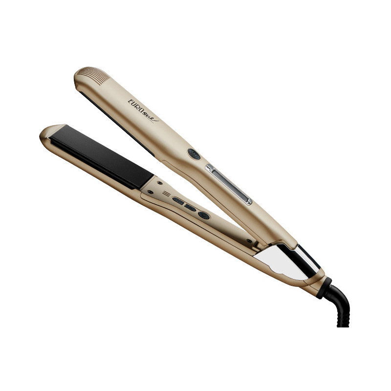 Hair straightener GOLDEN, tourmaline ceramic, 230°C