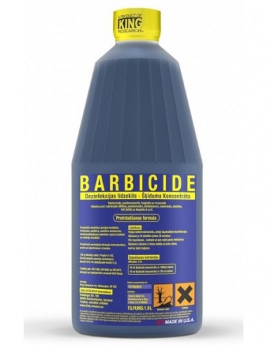 BARBICIDE Concentrate for disinfecting instruments 1:16 1900ml