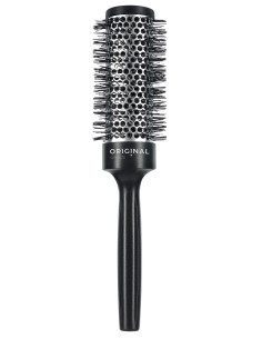 Hair brush with aluminum...