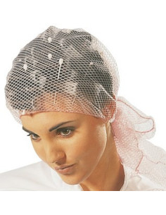 Hårnät för lockar, vitt