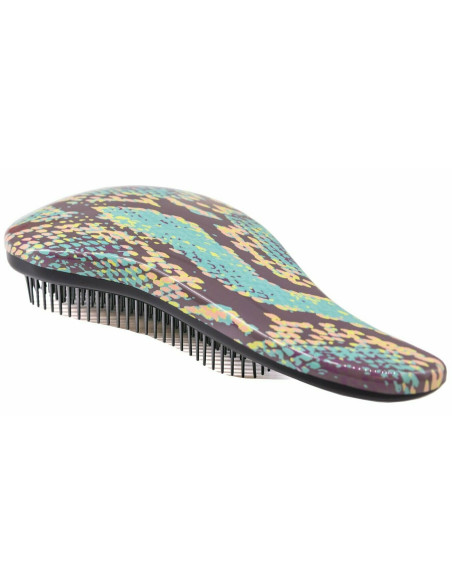 D-Méli-Mélo Sassy Snake Detangling Brush, Grön