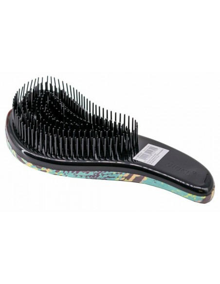 D-Méli-Mélo Sassy Snake Detangling Brush, Grön