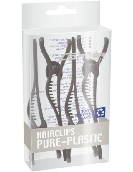 Klämmor för att separera trådar, plast, med tänder, 13 cm, 4 st.