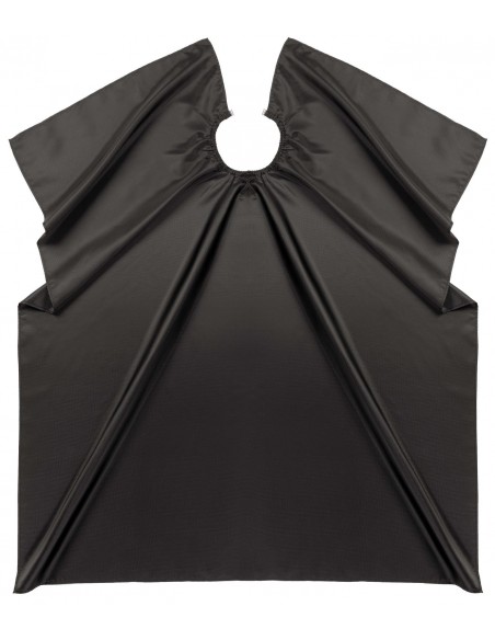 Cape Dots, krokstängning, polyester, vattentät, 120x140cm, svart