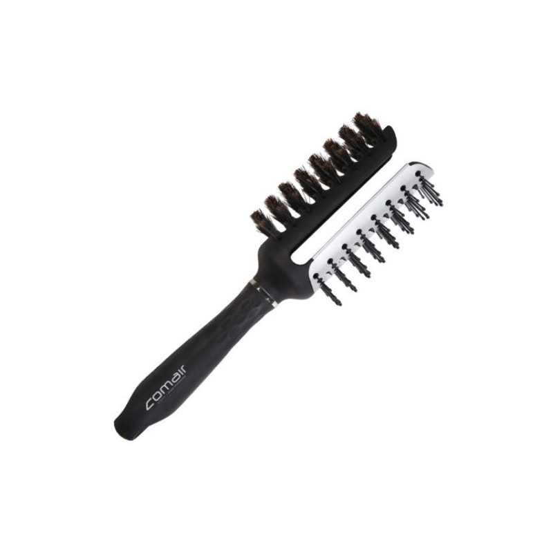 Tunnel vent brush, combined bristles