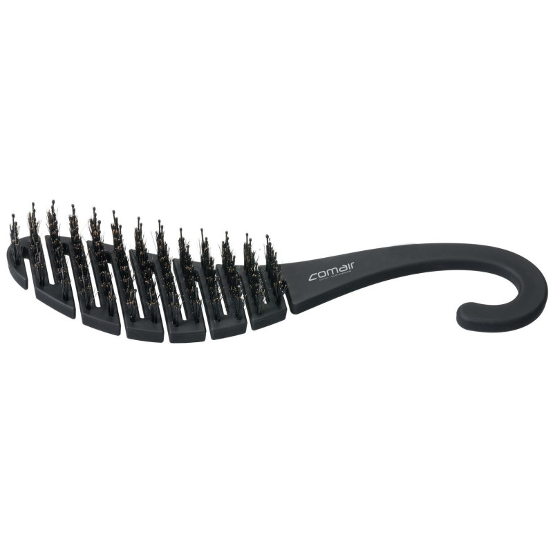 Brush Black Flexi Vent Boar Nylon/boar bristles