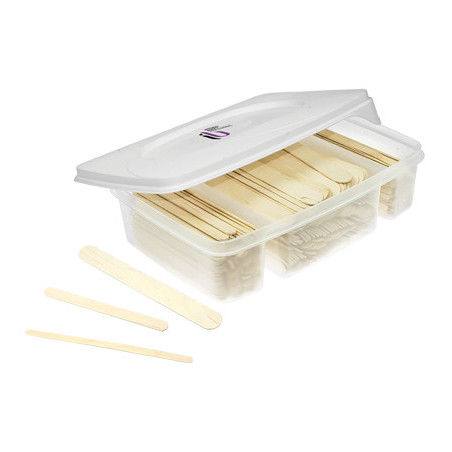 Integral Beauty PROFESSIONELLA träspatlar, 3 storlekar, 400 st.