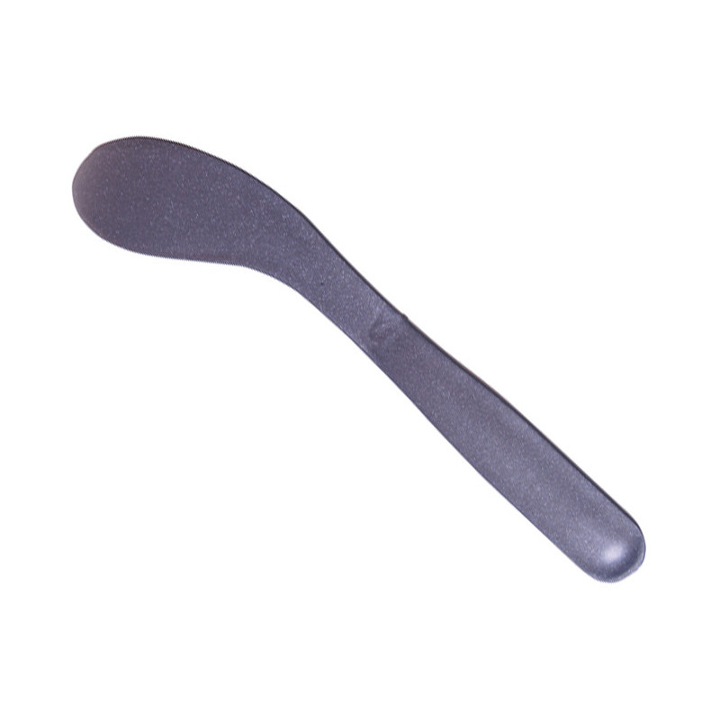 Spatula, curved, 18cm, pearl-blue, 1pc.