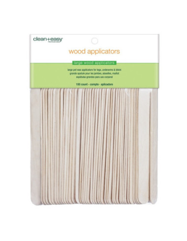 Wood Applikator Sticks (Large) 100 pcs.