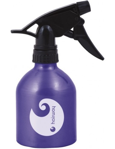 Spray bottle, aluminum, violet, 250ml.