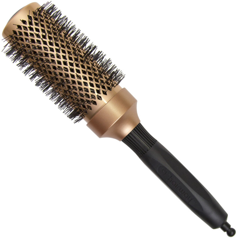 Hairbrush Gold ceramic ionic 43mm